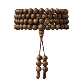 庆祥泰奇楠沉香108颗手串男士真品官方旗舰店纯天然女款木质手链