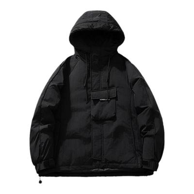 MYES冬季新款纯色连帽防寒服