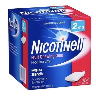 诺华尼派nicotine口香糖澳洲直邮