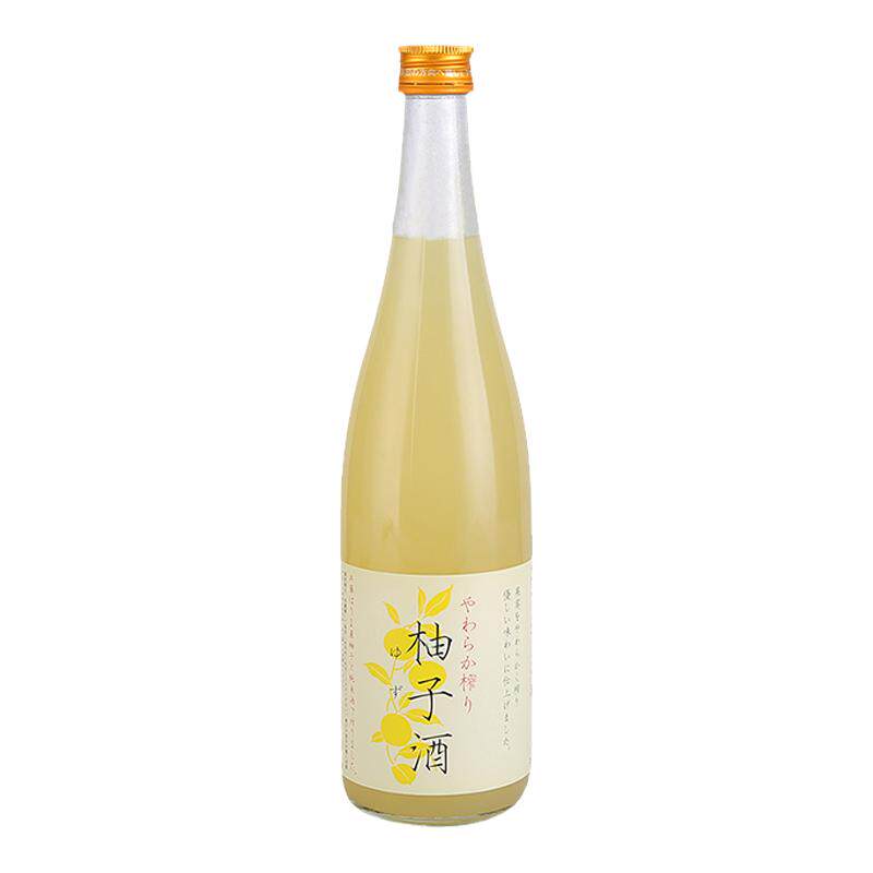 日本进口富久锦柚子清酒720ml