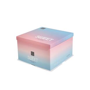 蛋糕盒子6  8  10  12寸新款网红蛋糕盒手提定制烘焙生日蛋糕盒子