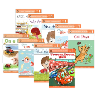 美国企鹅分级阅读第1阶段9本套装 英文原版书 Penguin Young Readers L1 附全彩插图 英文版进口原版儿童英语读物书籍