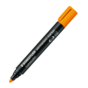 德国Stadtler施德楼352记号笔油性笔 方头粗圆头350马克笔速干工业绘图 黑色马克笔 粗圆头彩色球鞋签名贺卡