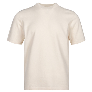 OD/DARKNESS 2026夏 美利奴澳洲羊毛圆领老钱极简纯色修身短袖T恤