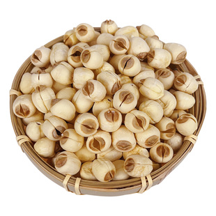 莲子干货500g特级建宁白莲子去芯连子罐装官方旗舰店百合2025新莲