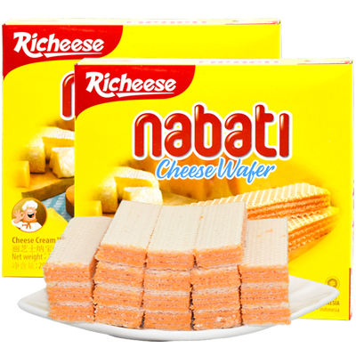 nabati纳宝帝奶酪味威化饼干290g