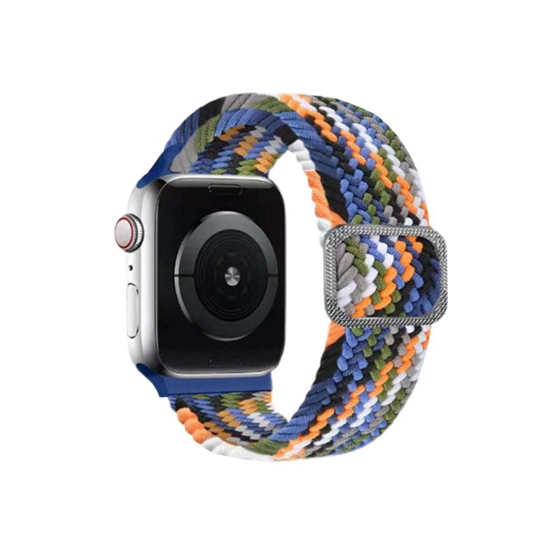 适用苹果手表iwatch10表带applewatchse编织透气s9保护壳s5小众s8