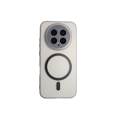 适用荣耀Magic8Pro手机壳磁吸TPU软壳Magic7保护套半透明百搭白色简约轻薄魔术8磨砂防指纹全包镜头圆边硅胶