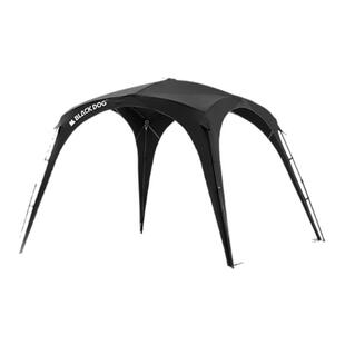BLACKDOG黑狗速開天幕戶外露營免搭建黑膠防曬穹頂車邊帳篷遮陽棚