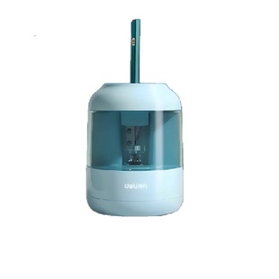 得力全自动削笔机电动转笔刀卷笔器美术生削铅笔小学生专用幼儿园