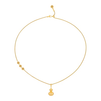 TWINSLULU轻奢精致古法葫芦颈链