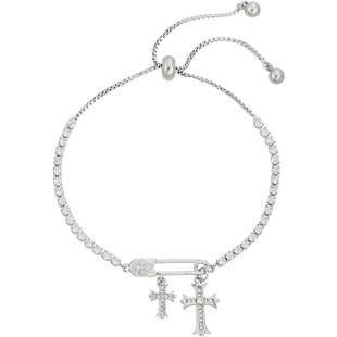 兰诺十字架手链女款2025新款轻奢ins小众设计高级感手串情侣手饰