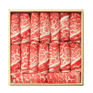 澳洲老爸原切牛肉片M9雪花肥牛卷纯血和牛新鲜寿喜烧火锅烤肉食材