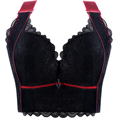 调整型无钢圈棉文胸收副乳性感