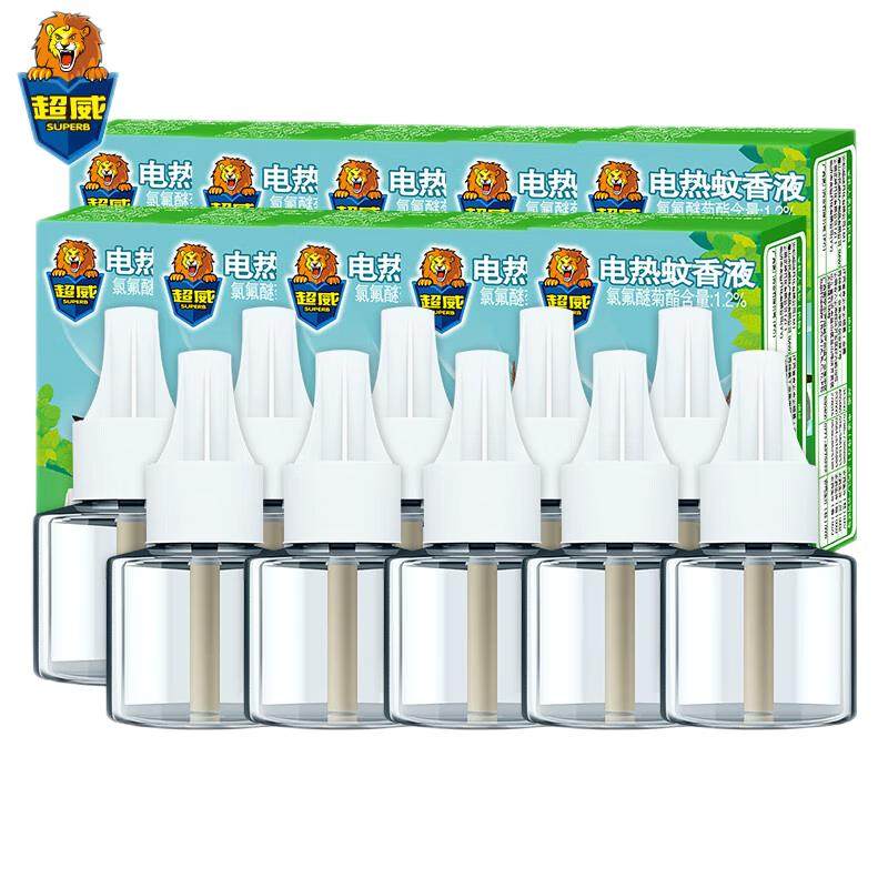 超威蚊香液补充液正品电热蚊香液无味家用驱蚊插电式电蚊香正品