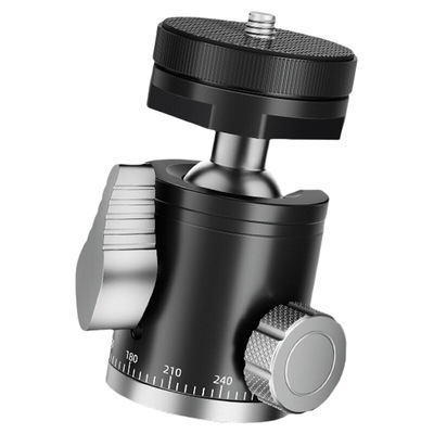 铝合金方便携小巧360度相机阻尼云台微单自拍手机三脚架支架迷你球形云台