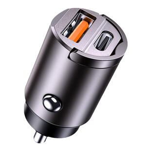 隐藏式车载充电器超级快充头迷你隐形适用汽车点烟器usb接口