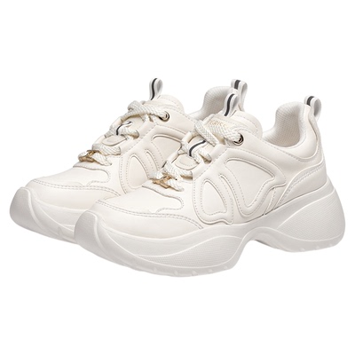 蹀愫显瘦厚底增高老爹鞋休闲鞋