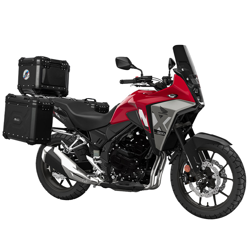 GTAKK适配本田NX500三箱铝合金边箱尾箱改装件配件专用箱架尾架