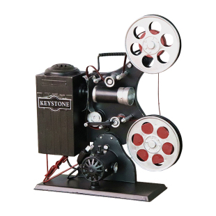 复古老式收音机照相放映机模型摆件摄影拍照道具酒吧店铺橱窗装饰