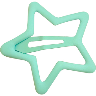 多巴胺彩色星星发夹少女侧边刘海夹碎发夹边夹新款大号bb夹发饰