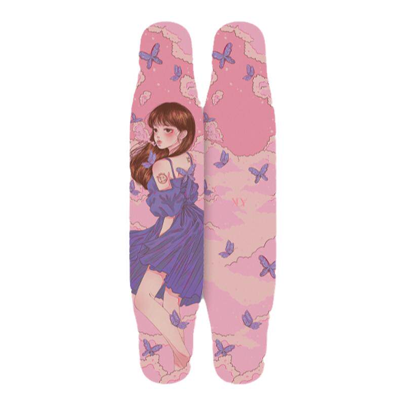 XDY长板鬼马少女系列专业板舞滑板