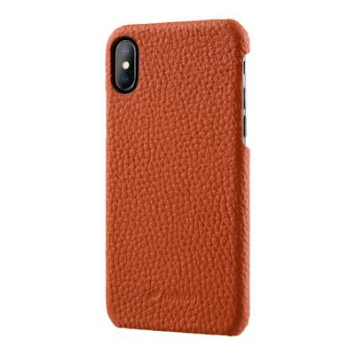 适用苹果iPhoneXS真皮防滑保护套