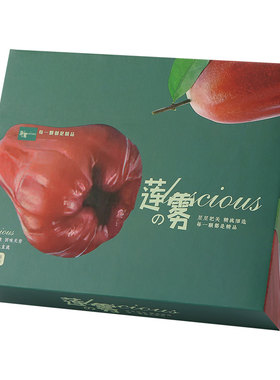 10/25个莲雾礼盒包装盒空盒子