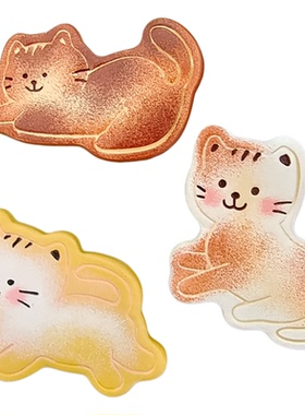 大井可爱留言磁贴陶瓷冰箱贴猫咪