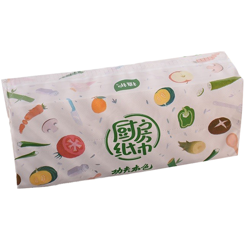 植护厨房用纸吸水吸油纸巾抽取式