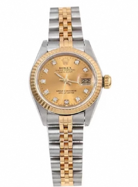 9.8新ROLEX劳力士日志型系列自动机械机芯26mm女士手表69173