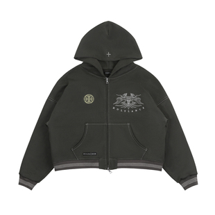 LANCER(兰寺) HOLYLANCE PortrayYing* 應像羽剑绣花宽松加绒卫衣