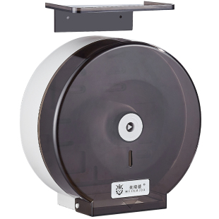 大卷手纸盒壁挂式免打孔厕所专用卫生间卷纸筒大盘厕纸盒纸巾盒