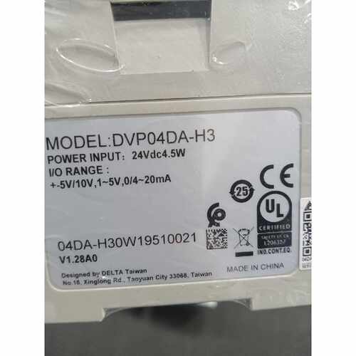 【维修议价】台达PLC模块DVP04DAH3280议价002