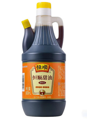 酿造酱油恒顺甜油凉菜蘸酱调味品