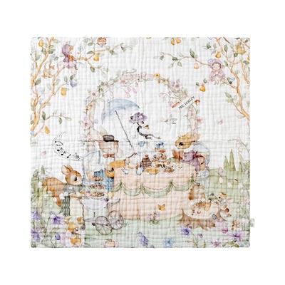 TugTug婴儿纱布浴巾100%有机棉