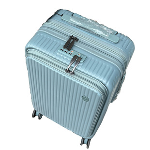 新款高配 出口日本前开口hinomoto轮20寸登机商务电脑磨砂行李箱