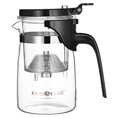 金灶茶水分离飘逸杯玻璃泡茶壶