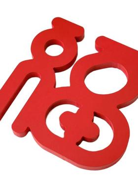 新款红色福字新中式创意木雕摆件