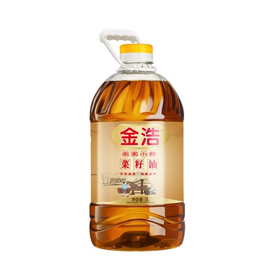 金浩农家小榨菜籽油5L