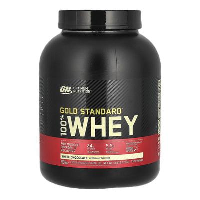 香港直发Optimum Nutrition全乳清蛋白粉快速吸收冲饮方便2268g