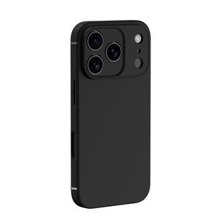 适用于苹果17pro手机壳iPhone17promax磨砂17硅胶软壳Air全包镜头max防摔新款17E男士女生保护套抗指纹外壳黑