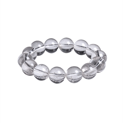 男女天然白水晶手链白色水晶手串