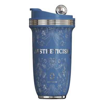 OUFS欧梵森珐琅内胆保温杯女生高颜值咖啡杯小巧便携生日礼物新款