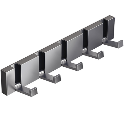 墙壁免打孔隐藏式衣服挂钩可折叠