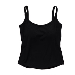 赛蔻 灰色吊带背心女内搭带胸垫一体式内搭外穿美背