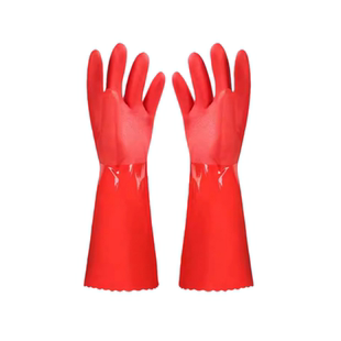 洗碗手套加绒加厚保暖款男女厨房耐用橡胶乳胶皮洗衣加长手套家务