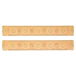 道家法器五帝尺五岳真形驱邪压门槛平安镇宅摆件调节磁场五行能量