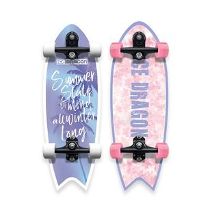 冰龙陆地冲浪板B7/B9专业路冲新手初学者滑板儿童陆冲板代步