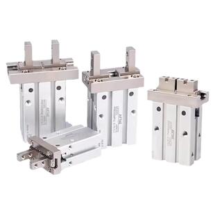 亚德客HFK10 HFKL16 HFTKL20 25 HFK32B 40N-F-RMW平行夹手指气缸